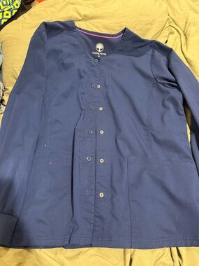 Women’s healing hands scrub jacket